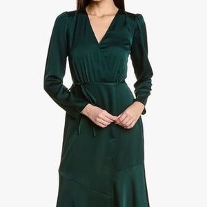 NWT Ann Klein charmeuse dress